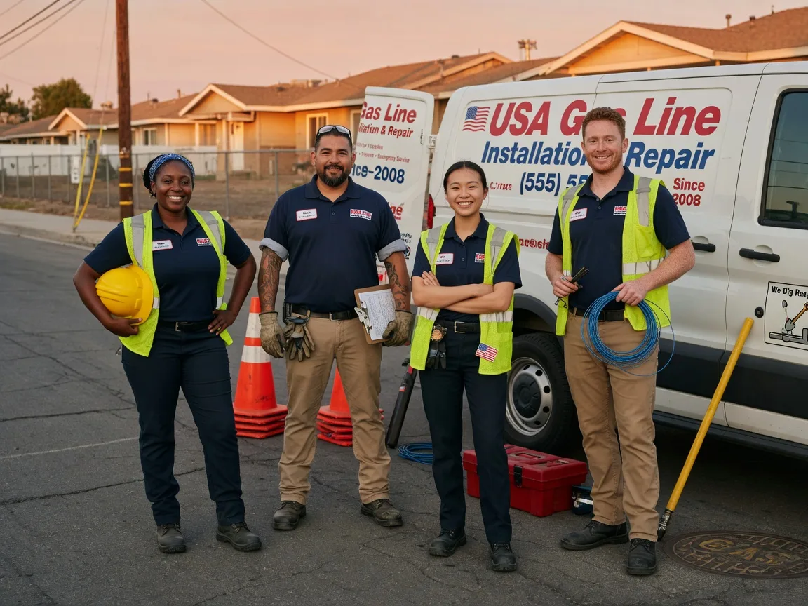 Gas Line Installation company in Ariel, WA